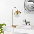 thumbnail image 1 of Safavieh TBL4040A Éclairage Collection Cappi 20.5" Laiton Lampe de Table en Or, 1 of 5