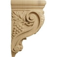 thumbnail image 3 of Ekena Millwork 4 1/4"W x 8"D x 13 1/4"H Devon Grapes & Vines Corbel, Cherry, 3 of 4