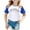 Blue, variant on TJAZFJPA White Scrub Top Boys and Girls Us City Print Raglan Short Sleeve T Shirt 3427 Girls White T Shirt for Tie Dye Halloween Crewneck Sweatshirt Vintage