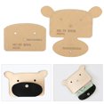 thumbnail image 4 of Leather Pattern Compact Size Easy To DIY Cute Design Handbag Leather Craft Template Bag Gift For Christmas Home Travel, 4 of 8
