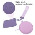 thumbnail image 4 of Zip Wristlet Wallet, Portable Water Proof Detachable Dual Pouch Coin Purse Keychain  for Travel, 4 of 7