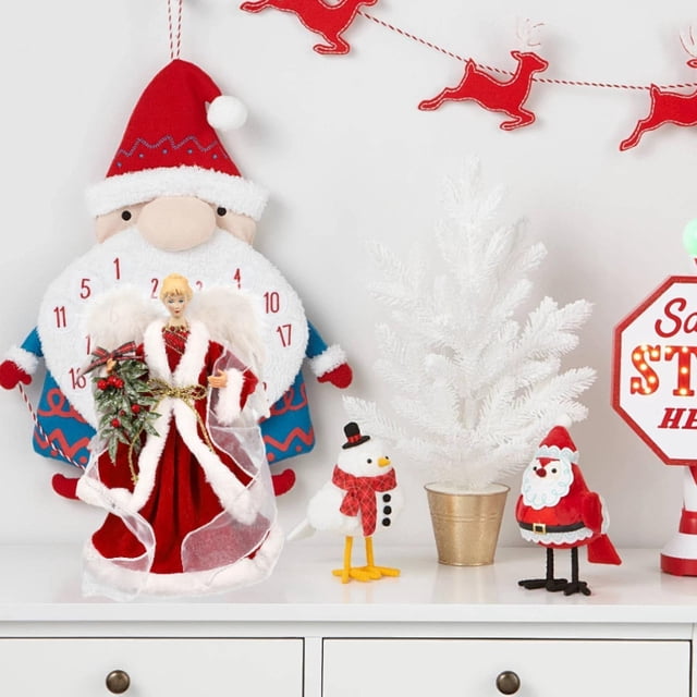 Adorno Para árbol De Navidad Con Forma De ángel, Muñeco De ángel De Dibujos Animados Para Estante Navideño, Estilo Interior Y Exterior Estilo C