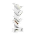 thumbnail image 5 of Furinno Tree Bookshelf 7-Tier Floor Standing Tree Bookcase with Bottom Shelf, White, 5 of 7