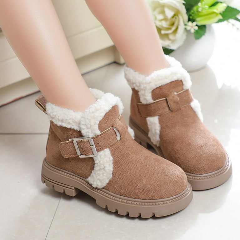 LUOGENLI Girls Cowboy Boots Size 6.5 Kids Boots Bright Color Side Zipper Cute Ankle Boots Kids Hiking Boots Size 1 Girls Cowboy Boots Size 12 31 Walmart