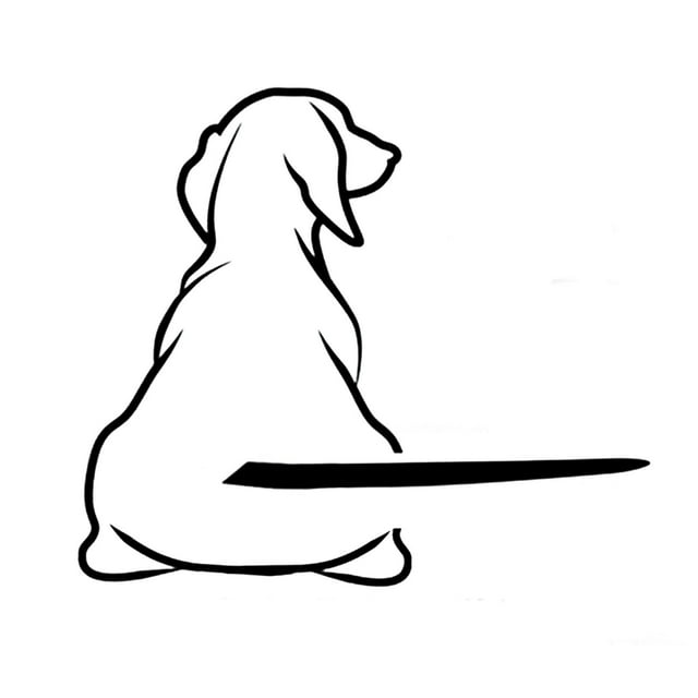 Funny Moving Tail Dog Car Sticker Window Wiper Decals Y8 Windshield Sticker