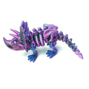Generic 3D Printed Triceratops Dinosaur Model, Flexible Joints, Home Decor, Educational, Gift