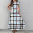 thumbnail image 4 of LOVZFMLL Robe Sans Manches à la Mode pour Enfants Robe d'Été Décontractée à Col Rond pour Filles, 4 of 7