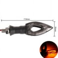 thumbnail image 3 of Señales de giro 2 uds. Indicadores de luz LED de intermitente universales para motocicleta lámpara de luz intermitente ámbar 12 cuentas LED, 3 of 5