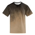 thumbnail image 5 of Summer Men's Popular T-shirt Printed Round Neck Short Sleeve T-shirtL, 5 of 5