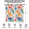 thumbnail image 2 of Blackout Kids Curtains,Cute Dinosaur Pattern Childrens Insulated Curtains Set Of 2,Bedroom Essentials,Toddler Room Decor 42x84in(106x213cm), 2 of 4
