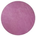 thumbnail image 1 of HomeRoots 352639 6 ft. Round Polyester Hot Pink Area Rug, 1 of 1