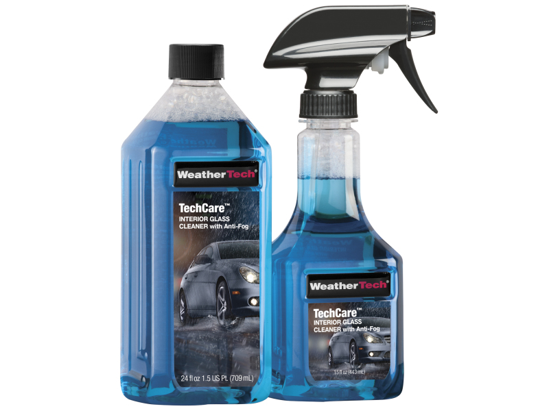 WeatherTech TechCare Interior Glass Cleaner with AntiFog Kit 18 oz