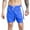 Blue, variant on AOOCHASLIY Shorts Men Clearance Men's Summer Casual Thin Fast-drying Air-breathable Fit Sports Shorts Pants