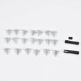 thumbnail image 3 of Hex Autoparts Left Driver Side Interior Door Handle Repair Kit for 2008 2009 2011 2012 2013 2014 2015 Mercedes-Benz C250 C300 Matte Silver, 3 of 7