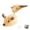 Yellow, variant on Interactive Motion Activated Kitten Toy With Long Tail Sound Effects Plush Promotes Physical Activity