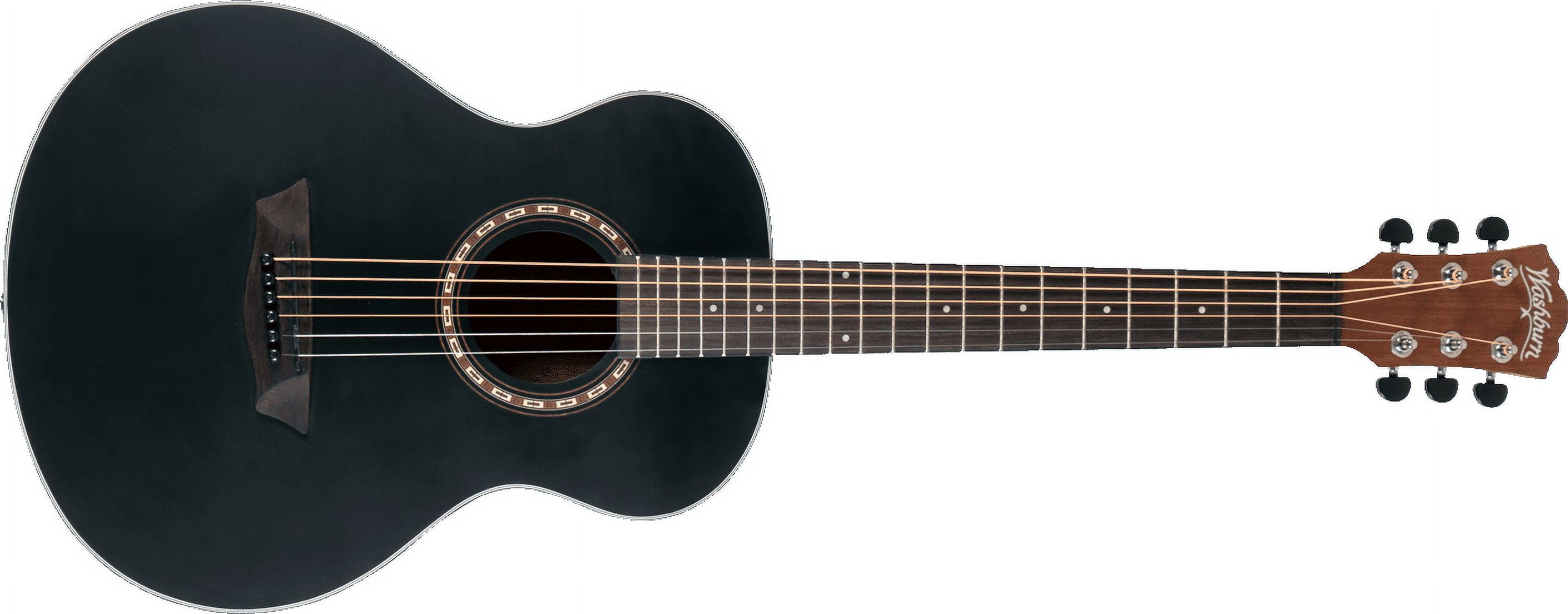 Washburn G-Mini 5 BK Travel Acoustic Guitar Matte Black