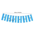 thumbnail image 3 of Banderoles de bandera de Argentina 20 banderas de 16 pies para fiestas de fútbol, decoración de bares, eventos, spandex de nylon duradero, fácil de colgar y reutilizable, 3 of 6