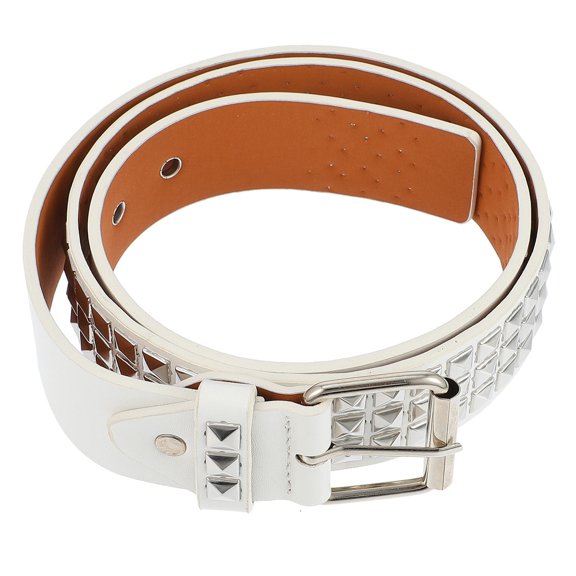 Masteelf  Studded Belt Punk Rivet Workmanship Details Modern
