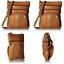 Roma Leathers Genuine Leather Multi-Pocket Crossbody Purse Bag