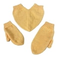 thumbnail image 2 of Abbraccia Couple Holding Hands Gloves Love Holding Hands Knitted Gloves Stretch Cuff Soft Thick Winter Gloves for Hiking Skiing Outdoor Yellow, 2 of 10