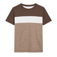 thumbnail image 4 of Shachafan Boys Color Short Sleeve Tee Casual Crew Neck Blend Graphic T Shirt For Kids Youth Children Comfortable Playwear Baby Girls Long Sleeve, 4 of 4
