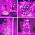 thumbnail image 7 of USB Plug In Fairy Lights, 33ft 100 LED Micro Copper Wire Fairy String Lights for Indoor Bedroom, Christmas, Parties, Wedding, Centerpiece, Decoration,Pink, 7 of 7