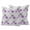 Purple, variant on 2 Pack Outdoor Waterproof Throw Pillow Covers,Purple Grey Morocco Lattice Decorative Square Pillow Case Patio Pillowcases for Chair Couch Sofa 16x16in