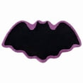 thumbnail image 2 of Ctnporpo Bat Doormat Halloween Floor Rug Halloween Bat Carpet Imitation Door Mat Bathroom Non Mat Purple, 2 of 7