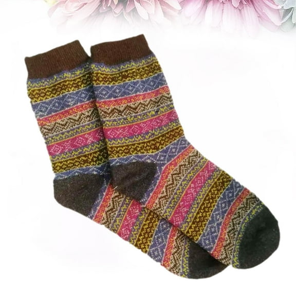 MUSEYA 1 Pair of Bunny Socks Rabbit Wool for Warmth and