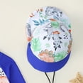 thumbnail image 6 of BOBOGOJP Toddler Baby Boy Swimsuit Shark/Turtle Long Sleeve One Piece Rash Guard Zip-up Bathing Suit Sunsuit Beachwear Sky Blue for Size 3-4 Years, 6 of 6