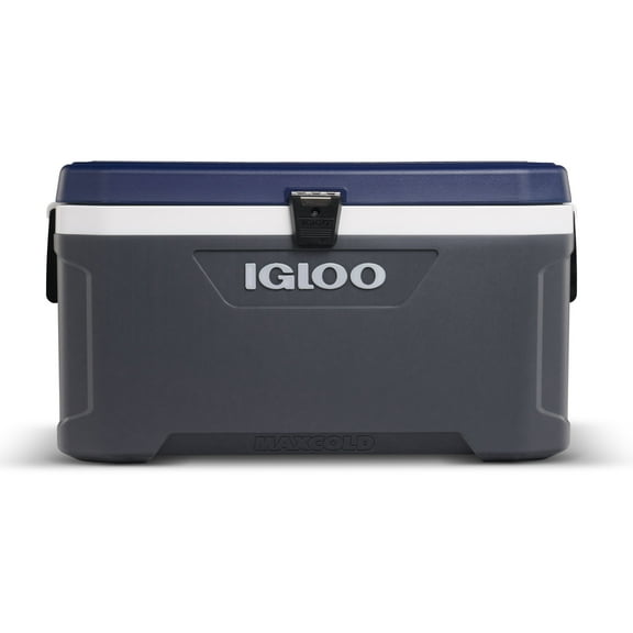 Igloo 70 QT Latitude Hard Sided Cooler, Blue and Gray
