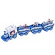 thumbnail image 1 of 1 caja de madera navideña adornamiento de trenes de Navidad adorno de trenes de Navidad regalo de fiesta de Navidad niños presentes, 1 of 7