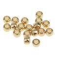 thumbnail image 4 of jifeng 100pcs Brass Spacer Beads for Snake European Charm Chain Cable Bracelets 6mm, 4 of 9
