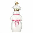thumbnail image 3 of Old World Christmas Ornaments Snow Woman Chef Glass Blown Ornaments for Christmas Tree, 3 of 6