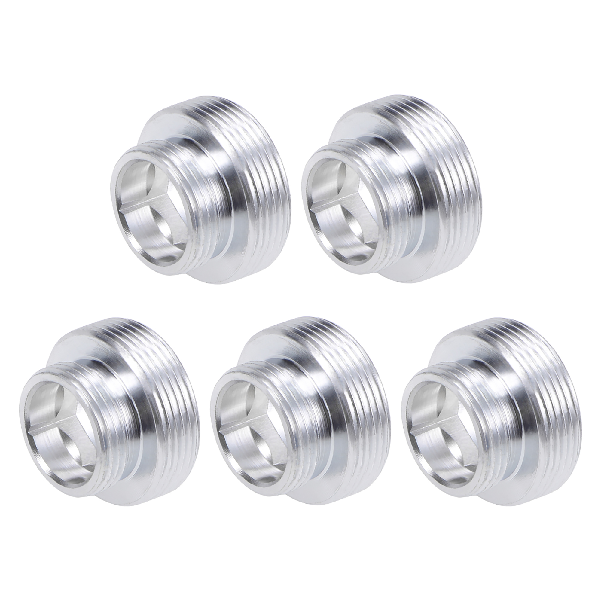 Faucet Adapter, M22 Male Thread to M16 Male Thread Copper Aerator for