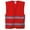 Red, variant on Portwest F474 Mens Reflective Iona Safety Vest Red, XX/3X