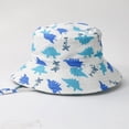thumbnail image 5 of Sombrero de pescador para niños de primavera y verano, sombrero de lavabo para niños con estampado de dibujos animados, sombrero parasol a prueba de rayos UV, 5 of 5