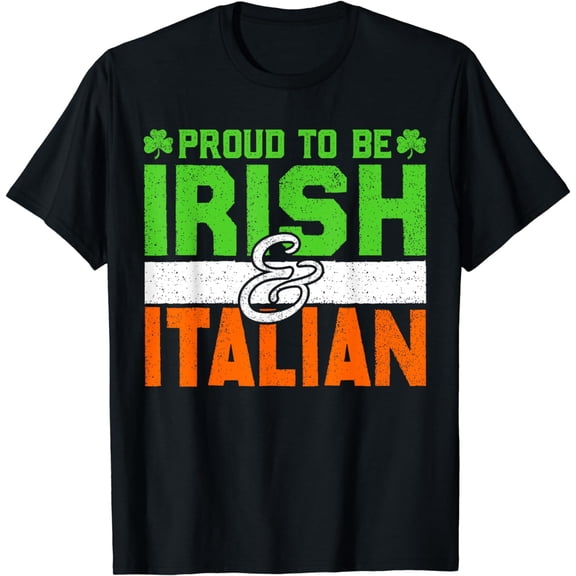 St. Patrick's Paddys Day Irish Italian Green Shamrock T-Shirt