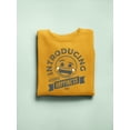 thumbnail image 3 of Introducing Happiness - Retro Laughing Emoji Women's Sweatshirt, 3 of 4