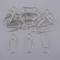 thumbnail image 2 of Abbracc 20 Pack Large Metal Paper Clips Jumbo Bookmark Stationery Paperclips, 2 of 9
