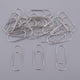 thumbnail image 2 of Paquete de 20 Clips de papel grandes Zulema Jumbo plata, 2 of 8