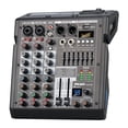 thumbnail image 1 of Mezclador de audio TKLBLS de 4 canales con DSP de 99 bits, ecualizador de 7 bandas y MP3, 1 of 8
