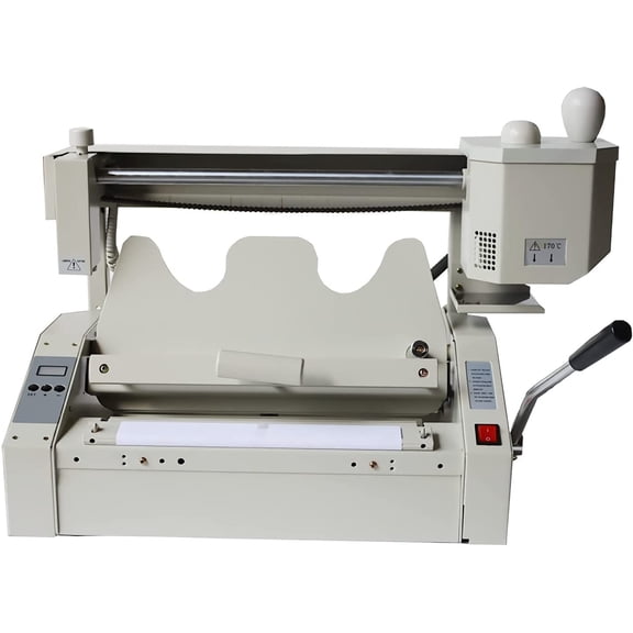 INTSUPERMAI Glue Book Binding Machine A3 Manual Hot Glue Book Binder