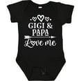 thumbnail image 3 of Inktastic Gigi and Papa Love Me Boys or Girls Baby Bodysuit, 3 of 5