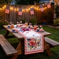 thumbnail image 7 of Memorial Day Saving!4th of July Decorations, 70.9 Inches Independence Day Table Flag Independence Day Restaurant Living Room Tabletop Decoration Ambience Decoration, 7 of 7