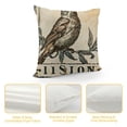 thumbnail image 4 of Qinduosi Vintage Farmhouse Bunny Throw Pillow Covers Retro Farm Rabbit Home Décor Throw Pillow Case Cushion Cover " Set of (Vintage Rabbit), 4 of 5