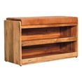 thumbnail image 5 of Mango Wood Pull-out Shoe Bench for Shoe Organization / Keep Hallway Neat, 5 of 5