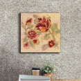 thumbnail image 3 of Epic Graffiti 'Gilded Loose Floral II' by Silvia Vassileva, Canvas Wall Art, 18"x18", 3 of 8