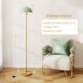 thumbnail image 3 of Costway 64" Floor Lamp with Lamp Head, Shatterproof Lampshade & Foot Switch, 3 of 10