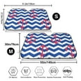 thumbnail image 3 of Fotbe Nautical Anchors Car Windshield Sunshade | Sun Visor Protector Front Window Shade, Keeps Out UV Rays, Keeps Your Vehicle Cool-Small, 3 of 7